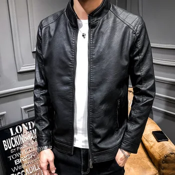 HOO 2020 autumn/winter jacket youth fashion green contracted in PU leather leisure jacket collar fur clothing
HOO 2020 autumn/winter jacket youth fashion green contracted in PU leather leisure jacket collar fur clothing