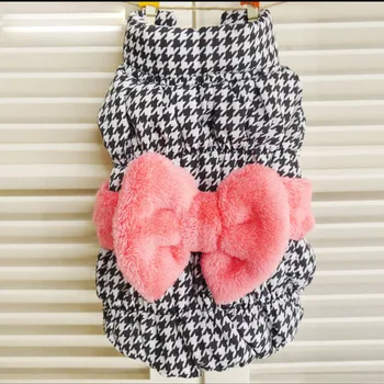 Cute plaid Winter Dog pet cat princess bow clothes warm fleece small dog cotton padded Coat jacket Chihuahua poodel dog clothing
Cute plaid Winter Dog pet cat princess bow clothes warm fleece small dog cotton padded Coat jacket Chihuahua poodel dog clothing