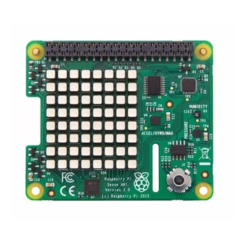 Raspberry Pi 3 Model B+ Sense HAT with Orientation Pressure Humidity and Temperature Sensors Humidity I2C Sensors
Raspberry Pi 3 Model B+ Sense HAT with Orientation Pressure Humidity and Temperature Sensors Humidity I2C Sensors