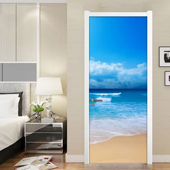 Sandy Beach Seascape Door Sticker Mural 3D PVC Waterproof Bathroom Door Wall Papers Home Decor Living Room Bedroom Self-adhesive
Sandy Beach Seascape Door Sticker Mural 3D PVC Waterproof Bathroom Door Wall Papers Home Decor Living Room Bedroom Self-adhesive