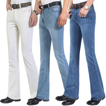 Free Shipping High Quality 2019 New Spring Summer New Men's Smart Casual Boot cut Jeans Business Flare Pants Plus Size Trousers
Free Shipping High Quality 2019 New Spring Summer New Men's Smart Casual Boot cut Jeans Business Flare Pants Plus Size Trousers