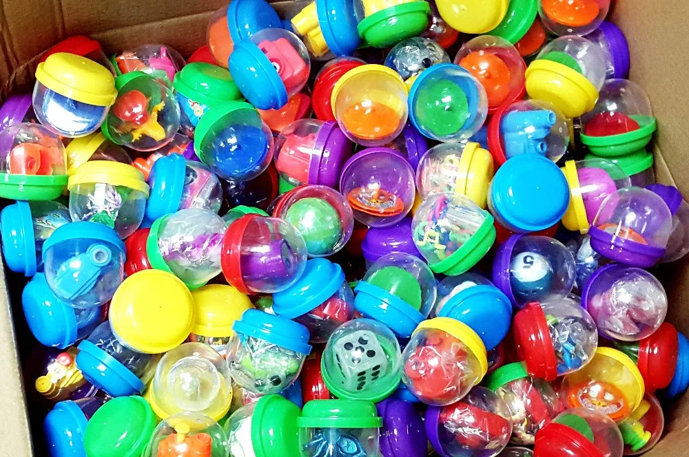 48 piece 2" Capsules (49mm) Filled Toys Vending Bulk Mix Prizes Colorful Children's Kid Pinata Filler Gift Birthday Party Favor
48 piece 2" Capsules (49mm) Filled Toys Vending Bulk Mix Prizes Colorful Children's Kid Pinata Filler Gift Birthday Party Favor