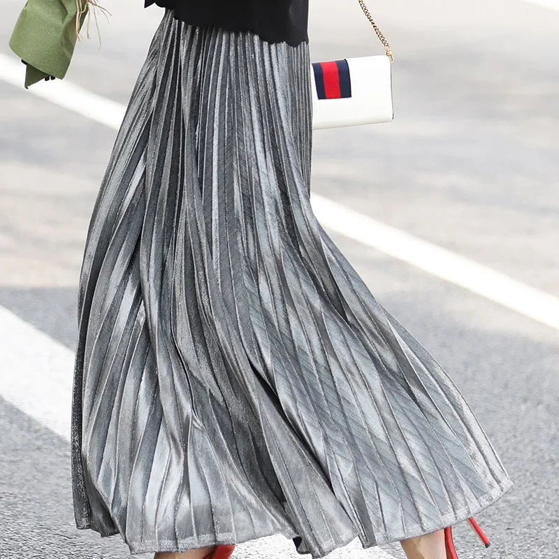 2019 New Long skirt Half body skirt fashion female High waist and large swing beach skirt tide flow personality temperament para
2019 New Long skirt Half body skirt fashion female High waist and large swing beach skirt tide flow personality temperament para