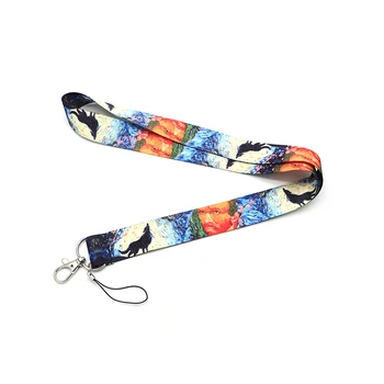 30pcs/lot Koolbey Van Gogh and Wolf Art Lanyard Neck Key Strap for Phone Keys ID Card Cartoon Funny Ribbon Lanyards SC4588
30pcs/lot Koolbey Van Gogh and Wolf Art Lanyard Neck Key Strap for Phone Keys ID Card Cartoon Funny Ribbon Lanyards SC4588