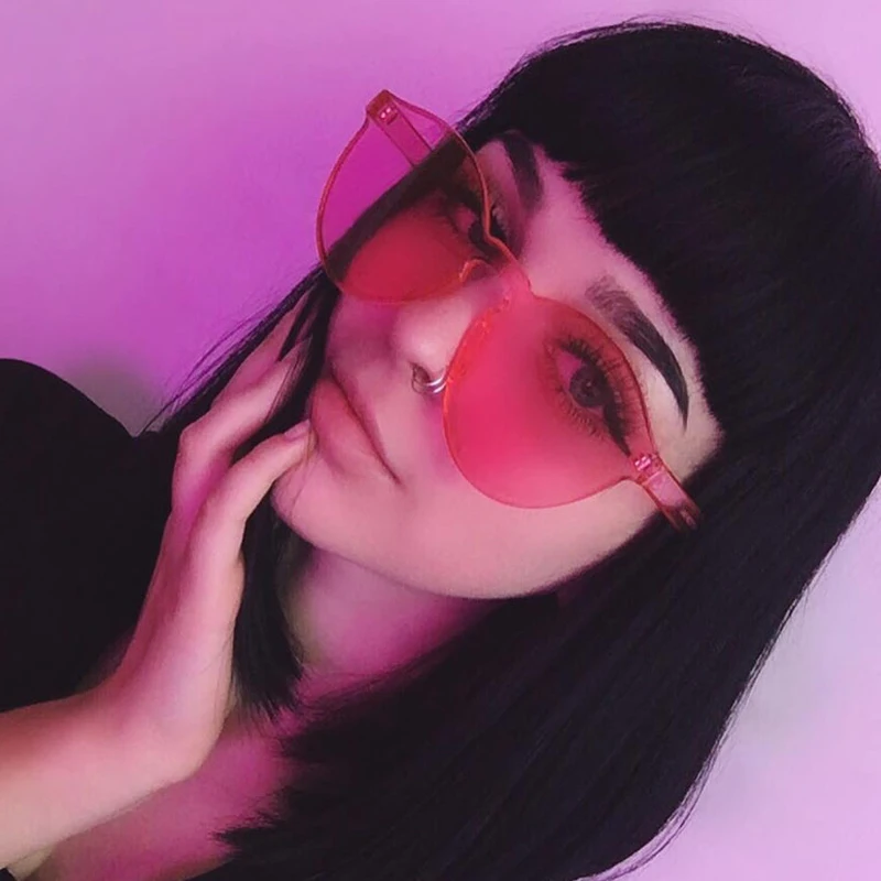 Fashion cute sexy retro Rimless Sunglasses Luxury Brand Designer Sun glasses hue Candy Color Eyewear Mirror UV400 oculos de sol
Fashion cute sexy retro Rimless Sunglasses Luxury Brand Designer Sun glasses hue Candy Color Eyewear Mirror UV400 oculos de sol