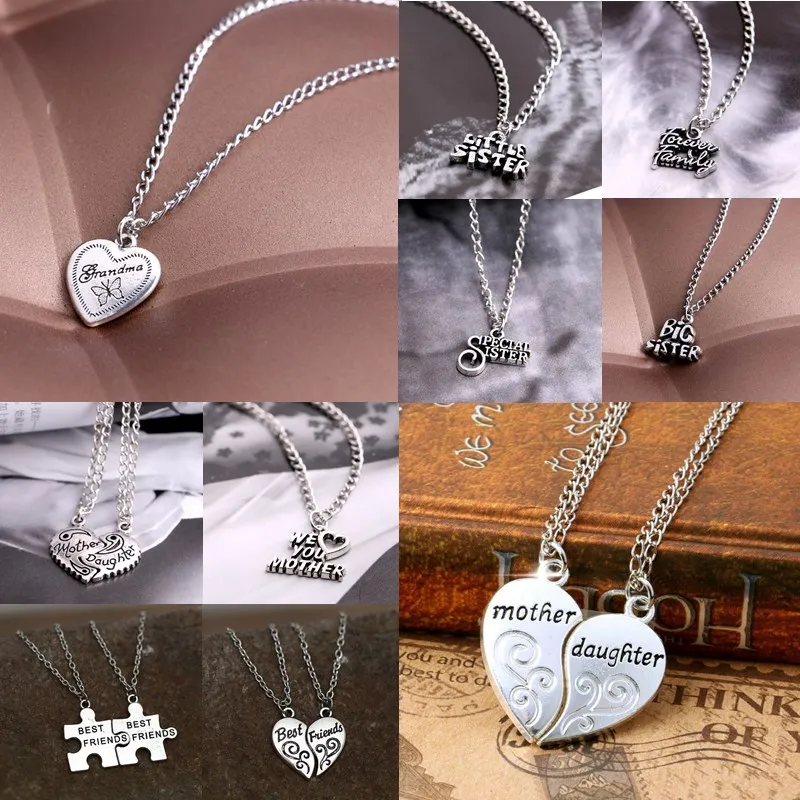High Quality 1 Pair Women Mom Mother Heart Allergy Free Necklaces Sale Alloy Daughter Adjustable Drop Shipping Long Joint Men
High Quality 1 Pair Women Mom Mother Heart Allergy Free Necklaces Sale Alloy Daughter Adjustable Drop Shipping Long Joint Men