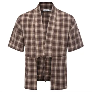 Men Plaid Shirt 2019 Summer New Men's Fashion Loose Hip Hop Streetwear Short Sleeve Shirt Casual Trend Beach Camisa Masculina
Men Plaid Shirt 2019 Summer New Men's Fashion Loose Hip Hop Streetwear Short Sleeve Shirt Casual Trend Beach Camisa Masculina