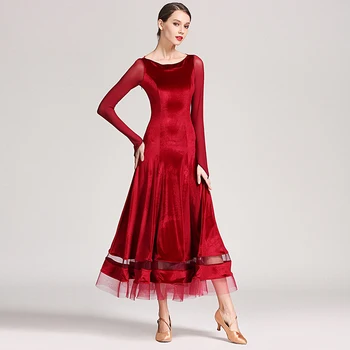 S9048 Modern Dance Costume Women Lady Dancewear Waltzing Tango Dancing Dress Ballroom Costume Evening Party Dress
S9048 Modern Dance Costume Women Lady Dancewear Waltzing Tango Dancing Dress Ballroom Costume Evening Party Dress