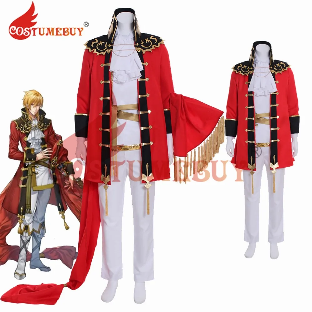 

CostumeBuy Game Fire Emblem Cosplay Costume Genealogy of the Holy War Eltshan Cosplay Costume Adult Mens Outfit Any Size L920