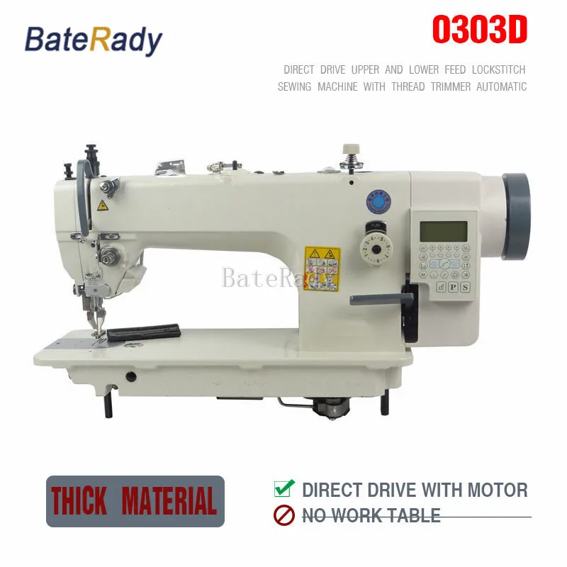 0303D Direct drive Industrial sewing machine,BateRady fur,leather,fell clothes thicken sewing machine with thread trimmer 220V
0303D Direct drive Industrial sewing machine,BateRady fur,leather,fell clothes thicken sewing machine with thread trimmer 220V