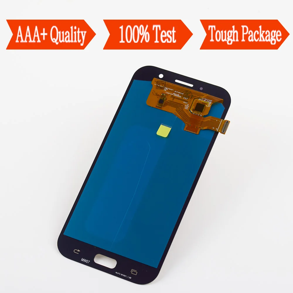 AMOLED For Samsung A7 2017 A720 LCD A720F A720M A720Y Touch Screen Digitizer Sensor + LCD Display Monitor Assembly
AMOLED For Samsung A7 2017 A720 LCD A720F A720M A720Y Touch Screen Digitizer Sensor + LCD Display Monitor Assembly