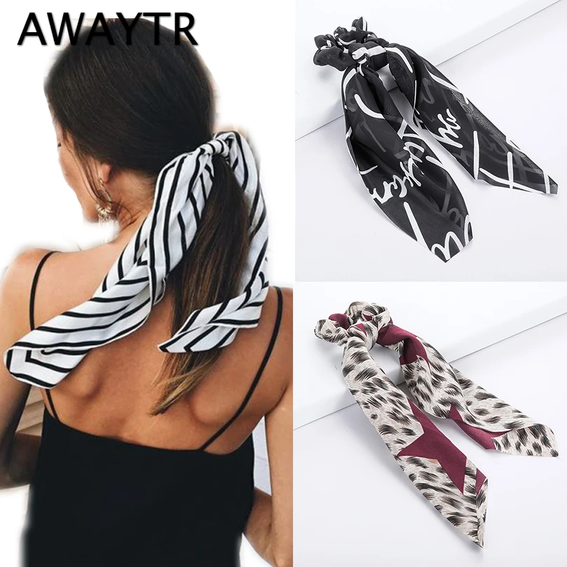 AWAYTR Spring Summer Elegant Hair Scarf for Women Elastic Hairband Dot Print Floral Pattern Hair Tie Detachable Girls Headwear
AWAYTR Spring Summer Elegant Hair Scarf for Women Elastic Hairband Dot Print Floral Pattern Hair Tie Detachable Girls Headwear