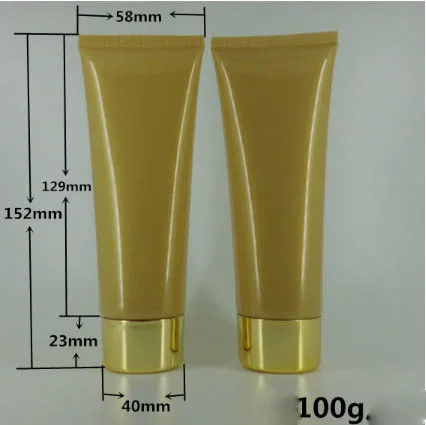 50pcs wholesale 100 ml gold soft tube with gold lid for wash butter handcream,empty 100ml plastic cream cosmetic soft packaging
50pcs wholesale 100 ml gold soft tube with gold lid for wash butter handcream,empty 100ml plastic cream cosmetic soft packaging