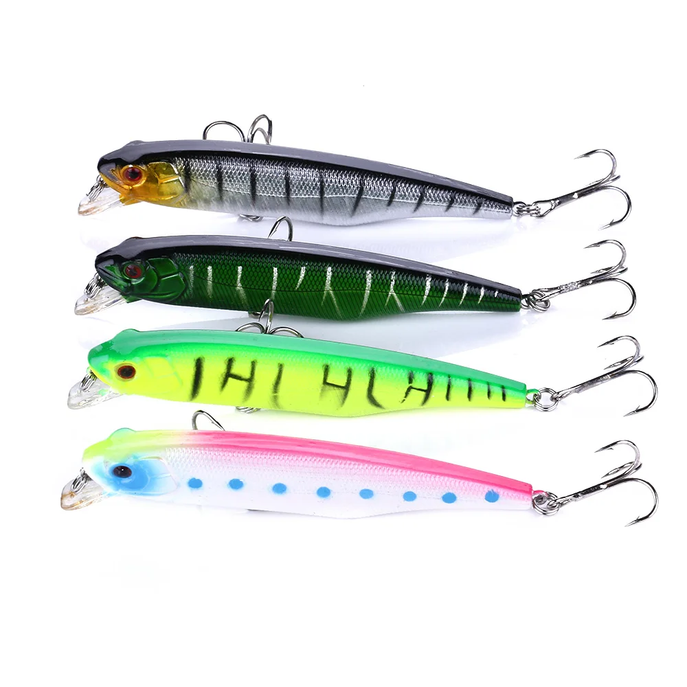 4pcs Lot Fishing bait Lures Wobblers Crank Baits 7.5cm 10.5g Tackle Crankbaits