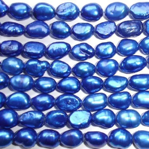 Jewelry 00457 7-9mm Cobalt Blue Cultured Freshwater Baroque Pearls Beads Strand 10pc
Jewelry 00457 7-9mm Cobalt Blue Cultured Freshwater Baroque Pearls Beads Strand 10pc