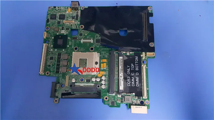 Запас для Dell Precision M6500 материнская плата ноутбука VN3TR DA0XM2MBAG1 0VN3TR CN DDR3 100% tesed