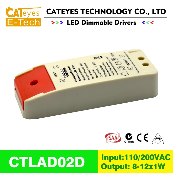 2pcs free shipping 12W triac dimmable led driver 350mA 21-42V with SAA C-Tick certificate for LED panel lights led downlights
2pcs free shipping 12W triac dimmable led driver 350mA 21-42V with SAA C-Tick certificate for LED panel lights led downlights