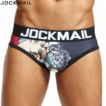 JOCKMAIL Brand mens underwear briefs Print calzoncillos hombre slip calcinha Sexy Gay underwear male panties cuecas gay shorts 
JOCKMAIL Brand mens underwear briefs Print calzoncillos hombre slip calcinha Sexy Gay underwear male panties cuecas gay shorts