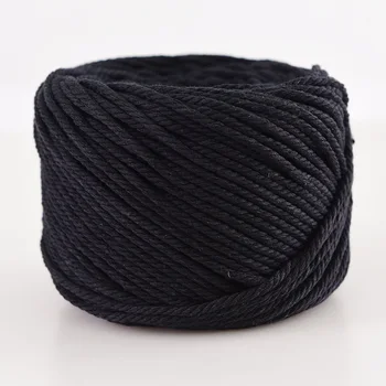 Black 4mmX100m Macrame Cord Natural Cotton Twist Craft Knitting Cord Rope for Wall Hanging Plant Hanger Crocheting Dream Catcher
Black 4mmX100m Macrame Cord Natural Cotton Twist Craft Knitting Cord Rope for Wall Hanging Plant Hanger Crocheting Dream Catcher