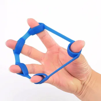 Finger Strength Gripper Trainer Silicone Stretcher Expander Resistance Hand Wrist Exercise Training Grip Band Tool Sportswear
Finger Strength Gripper Trainer Silicone Stretcher Expander Resistance Hand Wrist Exercise Training Grip Band Tool Sportswear