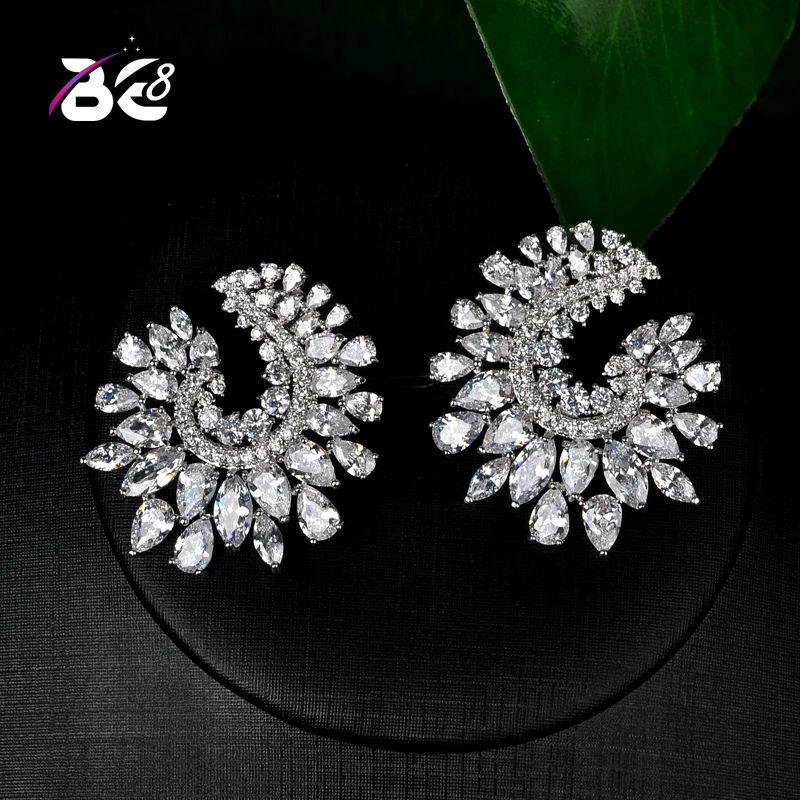 Be 8 2018 Shinny Water Shape Statement Earrings, Fashion Cubic Zirconia Stud Earrings for Women Wedding Jewelry E724
Be 8 2018 Shinny Water Shape Statement Earrings, Fashion Cubic Zirconia Stud Earrings for Women Wedding Jewelry E724