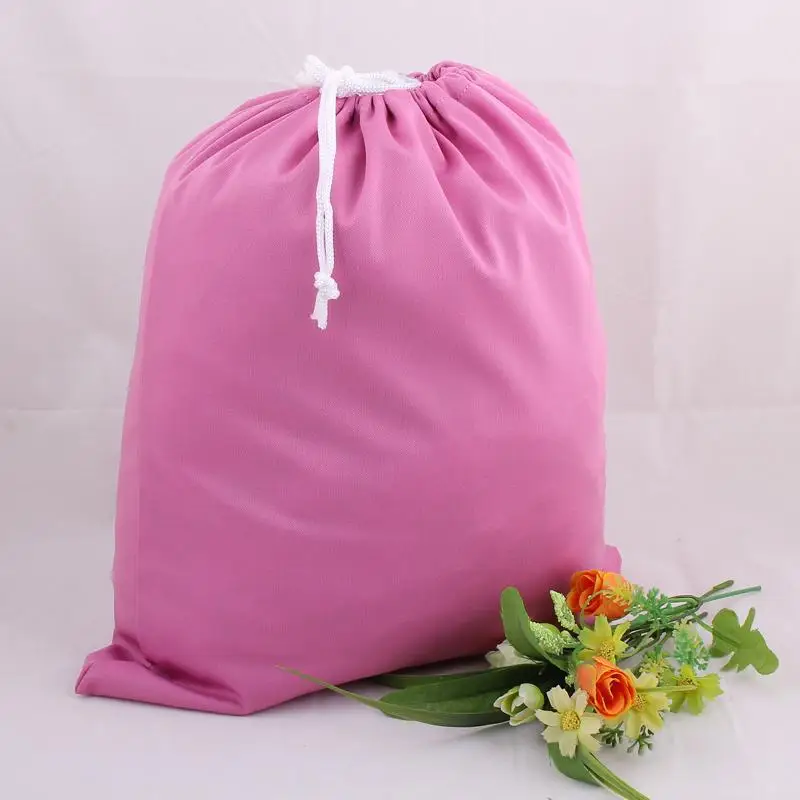 

36*28cm Candy Color Drawstring Storage Diaper Bags Washable Reusable Nappy Wet Bag Waterproof Travel Carry Bag 10Pcs/lot