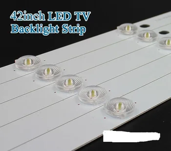 10pcs x 42"inch Aluminum Plate LED Strips w/ Optical Lens Fliter TV Panel Backlight Lamps Length 435mm 5pcs LED Free Shipping
10pcs x 42"inch Aluminum Plate LED Strips w/ Optical Lens Fliter TV Panel Backlight Lamps Length 435mm 5pcs LED Free Shipping