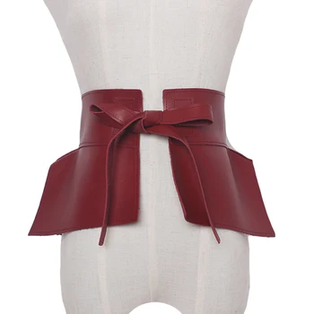 New brand PU Leather Female wide Belts For Women Cummerbunds Lace Up Black Women's skirt Belt Fashion Casual accessories
New brand PU Leather Female wide Belts For Women Cummerbunds Lace Up Black Women's skirt Belt Fashion Casual accessories