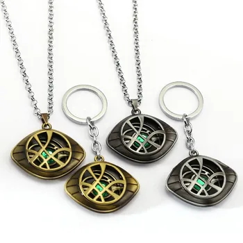 10pcs/lot Doctor Strange Necklace Glow in Dark Eye Shape Antique Bronze 4cm*3.3cmPendant with Leather Cord Movie Cosplay Jewelry
10pcs/lot Doctor Strange Necklace Glow in Dark Eye Shape Antique Bronze 4cm*3.3cmPendant with Leather Cord Movie Cosplay Jewelry
