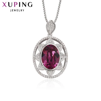 Xuping Fashion Pendant High Quality Plated Crystals from Swarovski Flower Shape Pendant Necklace M30-3003
Xuping Fashion Pendant High Quality Plated Crystals from Swarovski Flower Shape Pendant Necklace M30-3003