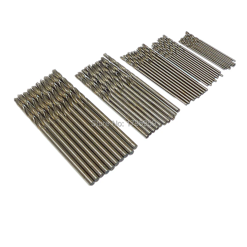 50pcs Micro Twist Spiral Drill Bits Set 0.6-2.0mm Mini High Speed Steel Straight Shank PCB Drills Bit For Electrical Drill Tool
50pcs Micro Twist Spiral Drill Bits Set 0.6-2.0mm Mini High Speed Steel Straight Shank PCB Drills Bit For Electrical Drill Tool