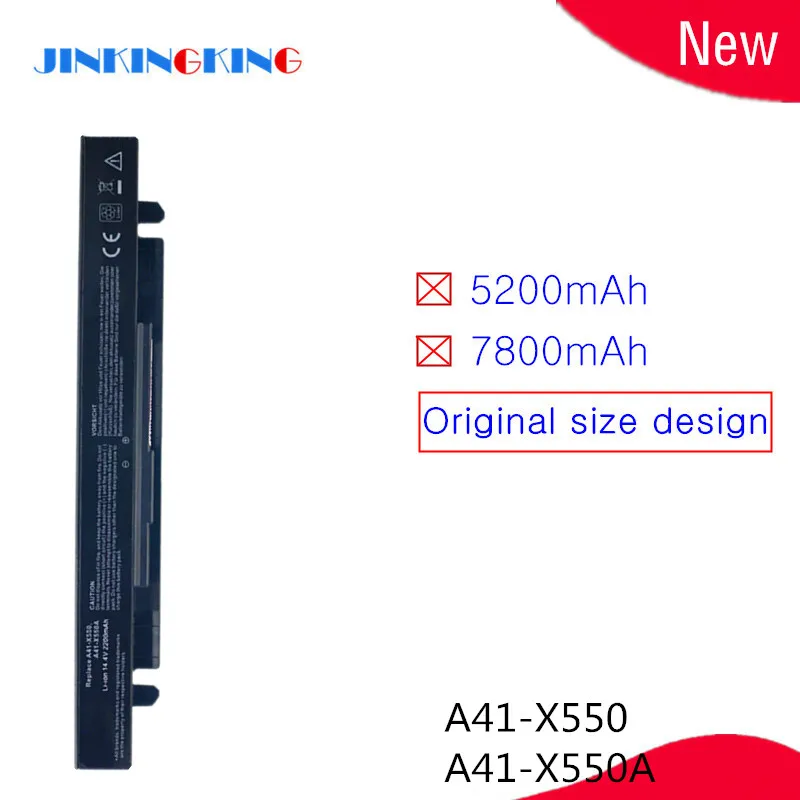 A41-X550 A41-X550A Laptop Battery For Asus R409 R409C R409L R409V R510 R510C R510D R510E R510L R510V X450 X450C F552V
A41-X550 A41-X550A Laptop Battery For Asus R409 R409C R409L R409V R510 R510C R510D R510E R510L R510V X450 X450C F552V