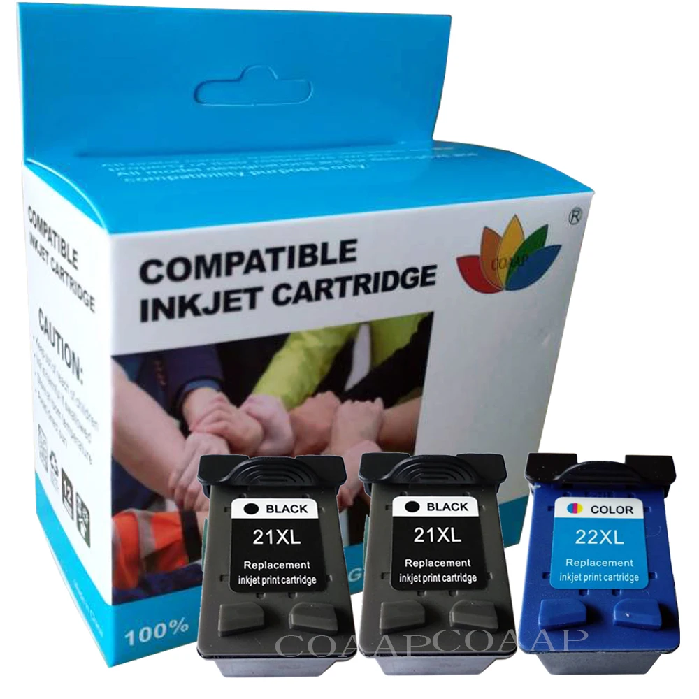 3 Compatible hp21 hp22 Refilled Ink For HP 21 22 For F380 F2100 F2110 F2240 F2280 F2250 F4100 3915 3920 D1530 Printer Cartridge
3 Compatible hp21 hp22 Refilled Ink For HP 21 22 For F380 F2100 F2110 F2240 F2280 F2250 F4100 3915 3920 D1530 Printer Cartridge