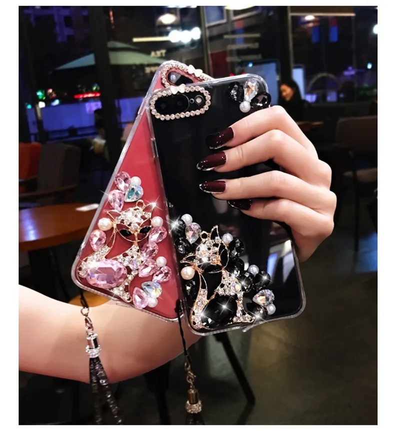 Fashion Diamond fox head Moon Drops of water Rhinestone soft case cover for Xiaomi Redmi 7 6 5 plus 6A MAX For Redmi Note 7 5
Fashion Diamond fox head Moon Drops of water Rhinestone soft case cover for Xiaomi Redmi 7 6 5 plus 6A MAX For Redmi Note 7 5