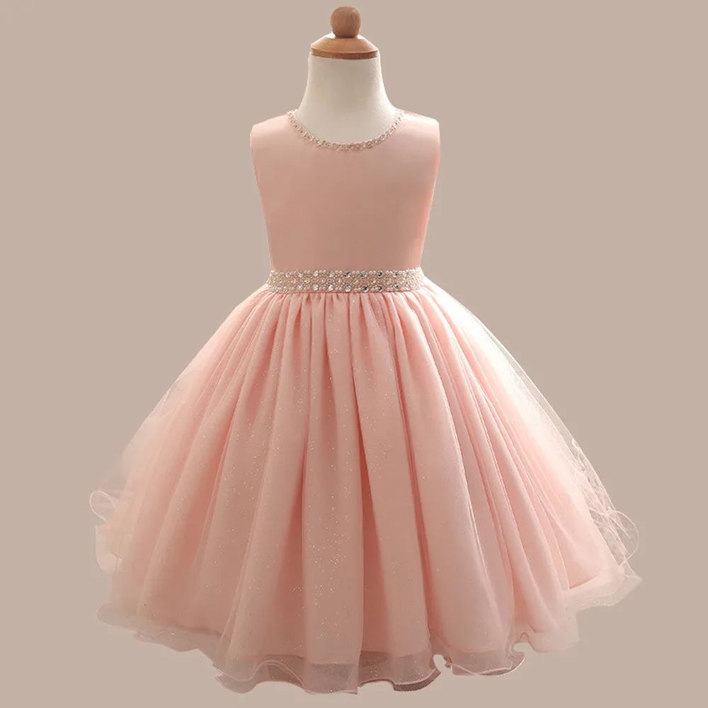Kids Girl Beaded Dress Princess Formal Pageant Holiday Wedding Bridesmaid Dress Newborn Baby Princess Vestido Kids Gift 2019 New
Kids Girl Beaded Dress Princess Formal Pageant Holiday Wedding Bridesmaid Dress Newborn Baby Princess Vestido Kids Gift 2019 New