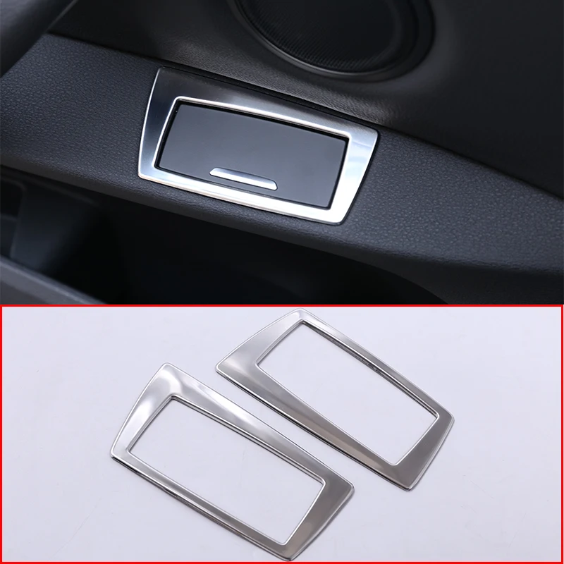2 Pcs Door Ashtray Sequins Trim Decoration Sticker 304 Stainless Steel For BMW X1 F48 2016 2017 Car Accessories
2 Pcs Door Ashtray Sequins Trim Decoration Sticker 304 Stainless Steel For BMW X1 F48 2016 2017 Car Accessories