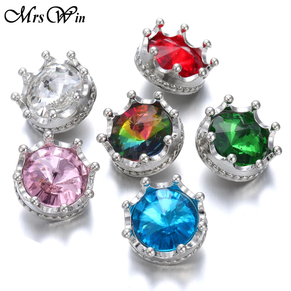 6pcs/lot New Snap Button Jewelry High Quality Rhinestone Crown 18mm Snap Buttons Fit Snap Button Bracelet Necklace Ginger Charms
6pcs/lot New Snap Button Jewelry High Quality Rhinestone Crown 18mm Snap Buttons Fit Snap Button Bracelet Necklace Ginger Charms