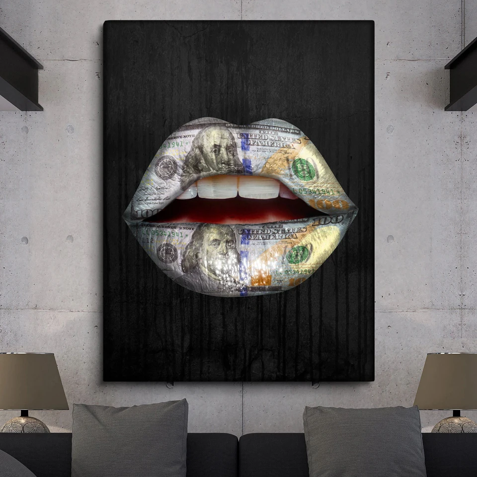 Graffiti Lip Canvas Painting Modern Inspirational Pop Culture Artwork Picture Wall Art Posters Home Decor Print For Room Quadros
Graffiti Lip Canvas Painting Modern Inspirational Pop Culture Artwork Picture Wall Art Posters Home Decor Print For Room Quadros