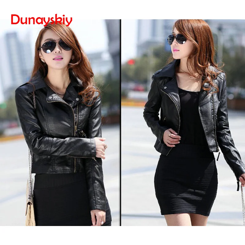 New Spring Women Leather Jacket Red Black PU Plus Size Jackets Motorcycle Leather Jacket Slim Casual Coat Autumn
New Spring Women Leather Jacket Red Black PU Plus Size Jackets Motorcycle Leather Jacket Slim Casual Coat Autumn