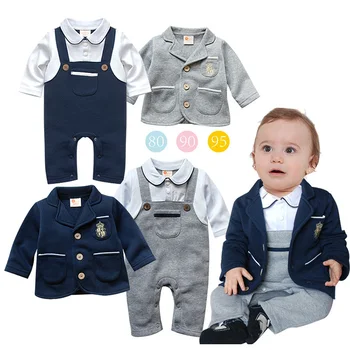 Autumn Winter Jumpsuit Newborn Baby Boy Romper+Coat Gentleman Sets Tuxedo Suit Bow Kid's de bebe Clothing Roupa Clothes
Autumn Winter Jumpsuit Newborn Baby Boy Romper+Coat Gentleman Sets Tuxedo Suit Bow Kid's de bebe Clothing Roupa Clothes