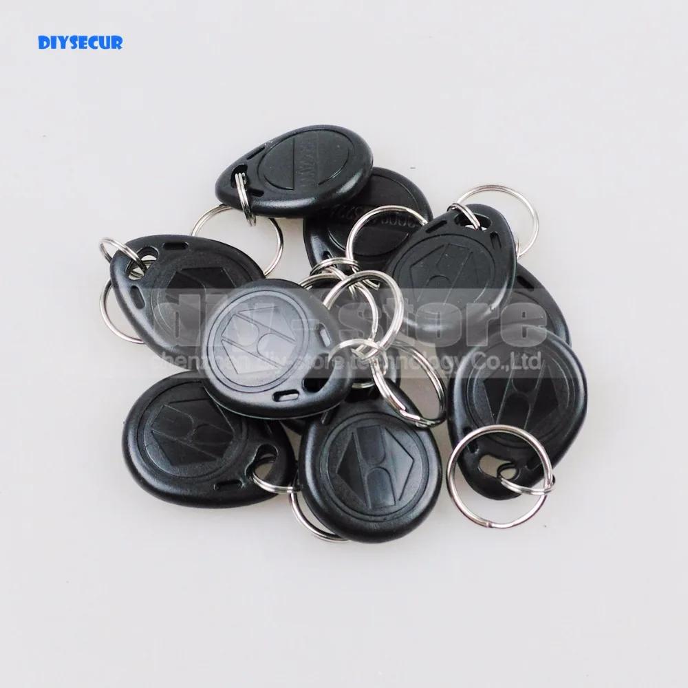 DIYSECUR 20pcs 125Khz RFID Card Key Keyfobs Door Key For Access Control System RFID Reader Use Black
DIYSECUR 20pcs 125Khz RFID Card Key Keyfobs Door Key For Access Control System RFID Reader Use Black