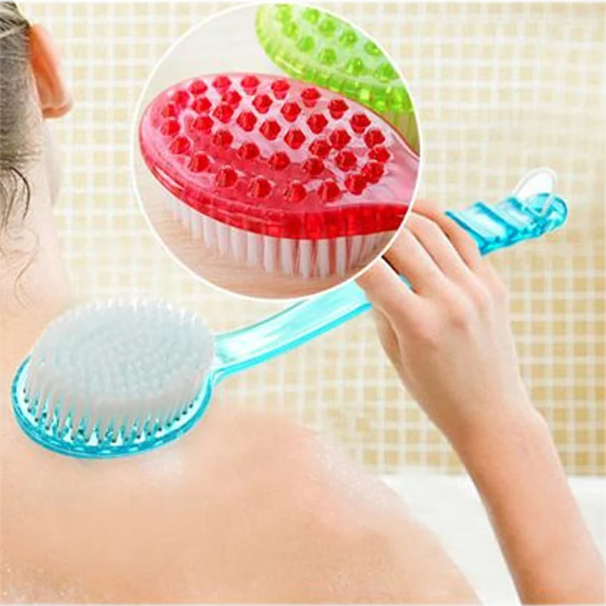 Long Handled Body Bath Shower Back Brush Scrubber Massager Skin Cleaning Brush Bath Brushes For Bathroom Accessories 3 Colors
Long Handled Body Bath Shower Back Brush Scrubber Massager Skin Cleaning Brush Bath Brushes For Bathroom Accessories 3 Colors