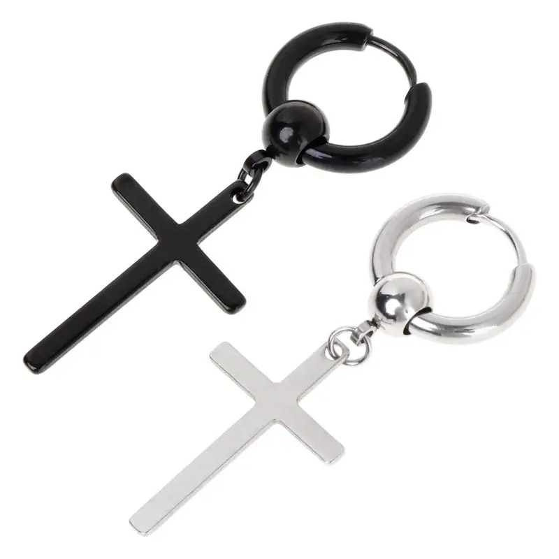 1pc Chic Earrings Korea Kpop Jewelry Cross Pendant Dangle Charm Gifts Party Fashion V DNA Women Men Accessories
1pc Chic Earrings Korea Kpop Jewelry Cross Pendant Dangle Charm Gifts Party Fashion V DNA Women Men Accessories