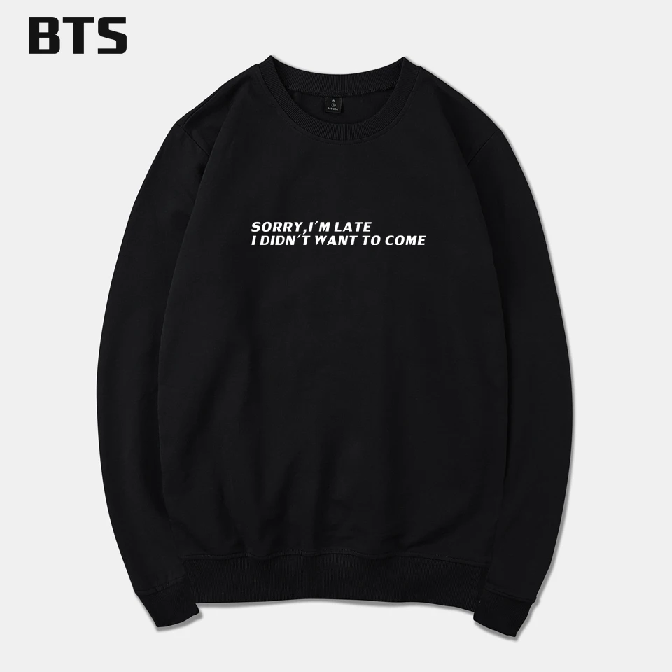 A Sorry,i'm Late Hoodies Men Comfortable Harajuku Sweatshirt Men Streetwear Hipster Brand Tracksuit Loose Hoodie Sweatshirt
A Sorry,i'm Late Hoodies Men Comfortable Harajuku Sweatshirt Men Streetwear Hipster Brand Tracksuit Loose Hoodie Sweatshirt