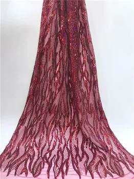 New fashion apparel cloth French net lace fabric with sequins African mesh cloth for sewing JNZ359(5yards/lot)
New fashion apparel cloth French net lace fabric with sequins African mesh cloth for sewing JNZ359(5yards/lot)