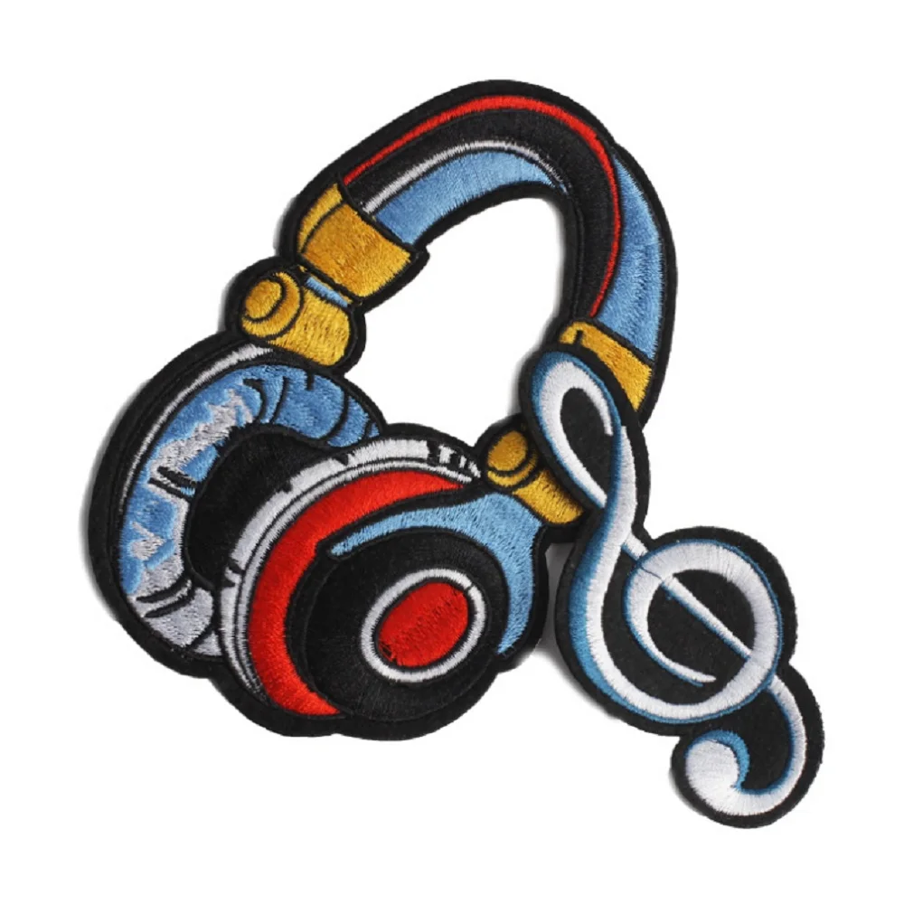 1 Pc Embroidery Cartoon Headphone Patches Music Embroidered Hotfix Applique Motifs Sew On Garment Stickers Crown
1 Pc Embroidery Cartoon Headphone Patches Music Embroidered Hotfix Applique Motifs Sew On Garment Stickers Crown