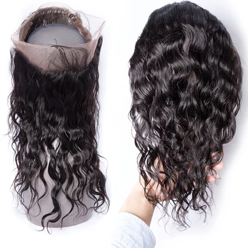 Brazilian 360 Lace Frontal Closure Water Wave Non-remy Human Hair Pre Plucked with Baby Hair Natural Color Modern Show Hair
Brazilian 360 Lace Frontal Closure Water Wave Non-remy Human Hair Pre Plucked with Baby Hair Natural Color Modern Show Hair