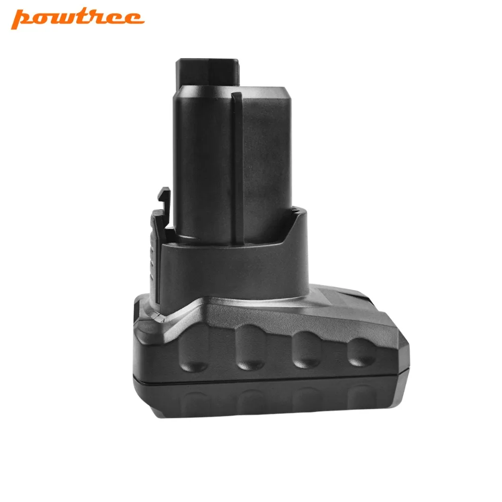 Powtree для AEG Ridgid 12 в 6000 мАч электроинструменты Замена батареи L1215 L1215P L1215R R86048 BLL12C BS12C