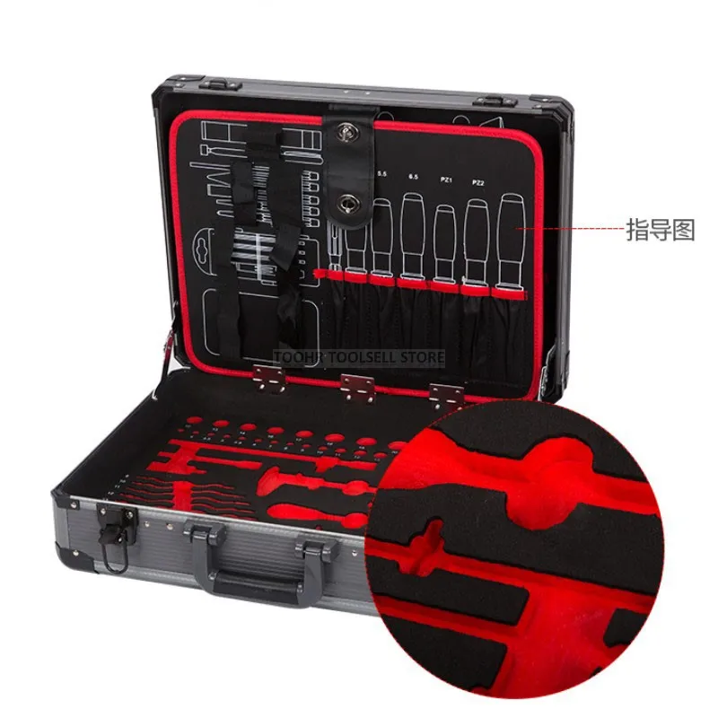 multi-function Portable aluminum alloy Tool Box For Big Small Tool Kit instrument box equipment case suitcase Safety Storage Box
multi-function Portable aluminum alloy Tool Box For Big Small Tool Kit instrument box equipment case suitcase Safety Storage Box
