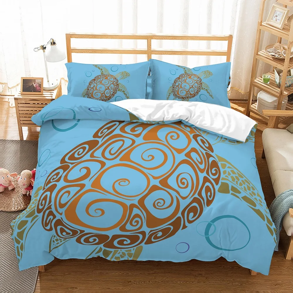 3D Bedding Set Sea Turtle Print Duvet Cover Set Lifelike Bedclothes with Pillowcase Home Textiles 3PCS Sea Animals Bed Linen Set
3D Bedding Set Sea Turtle Print Duvet Cover Set Lifelike Bedclothes with Pillowcase Home Textiles 3PCS Sea Animals Bed Linen Set